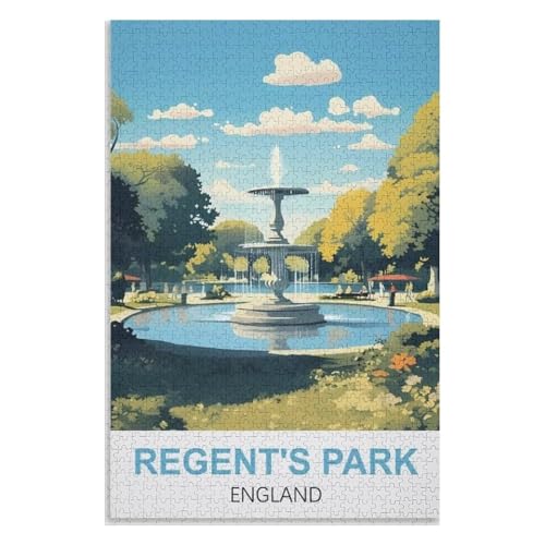 für Familie Freunde Dekorativ,1000 StüCk,Regent's Park England,Lernspielzeug FüR Kinder 70x50,Papier Puzzle,AA-1198 für Familie Freunde Dekorativ,1000 StüCk,Regent's Park England,Lernspielzeug FüR Kinder 70x50,Papier Puzzle,AA-1198 von XJUfW