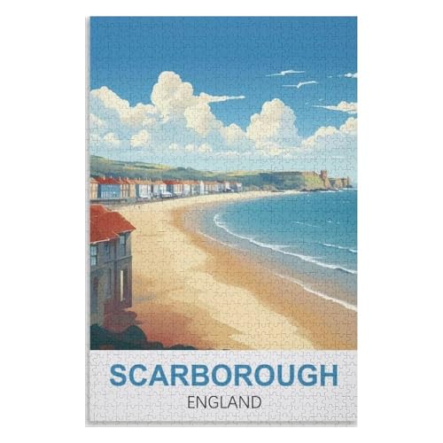 für Familie Freunde Dekorativ,1000 StüCk,Scarborough England,Lernspielzeug FüR Kinder 70x50,Papier Puzzle,AA-1202 für Familie Freunde Dekorativ,1000 StüCk,Scarborough England,Lernspielzeug FüR Kinder 70x50,Papier Puzzle,AA-1202 von XJUfW
