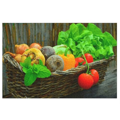 für Familie Freunde Dekorativ,1000 StüCk,Vegetables Basket, ,Lernspielzeug FüR Kinder 75x50,Holz Puzzle für Familie Freunde Dekorativ,1000 StüCk,Vegetables Basket, ,Lernspielzeug FüR Kinder 75x50,Holz Puzzle von XJUfW