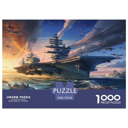 1000 Teile Puzzles Massive_Aircraft für Erwachsene Kinder Holzpuzzles Lernspielzeug 1000 Teile (75 x 50 cm) von XJmoney