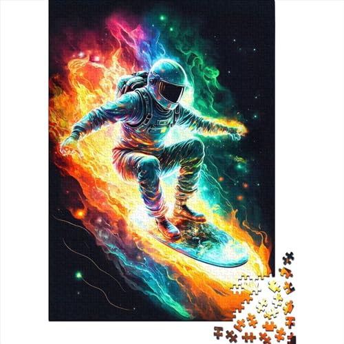 Astro on Fire 5 Puzzle kreative Spiele Premium Puzzle aus Karton für Erwachsene Jugendliche Ostergeschenke 38 x 26 cm / 1000 Stück von XJmoney