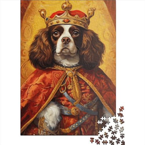 Cavalier Dog Puzzle Anti-Stress-Puzzle 100% recycelter Karton für Kinder und Erwachsene ab 12 Jahren Halloween-Geschenke 38 x 26 cm / 1000 Stück Cavalier Dog Puzzle Anti-Stress-Puzzle 100% recycelter Karton für Kinder und Erwachsene ab 12 Jahren Halloween-Geschenke 38 x 26 cm / 1000 Stück von XJmoney