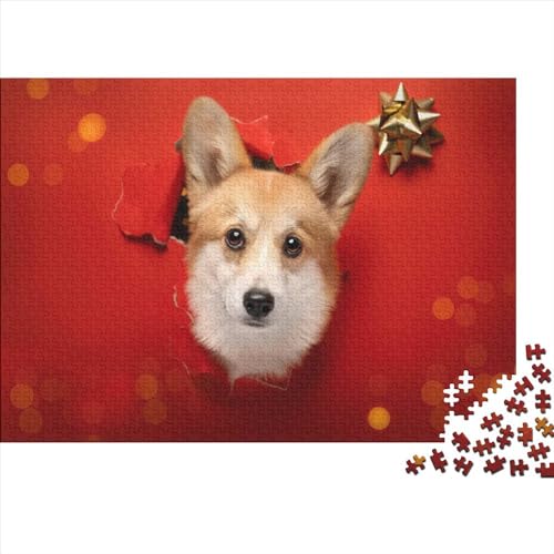 Corgi-Puzzle, 1000 Teile, für Erwachsene, Puzzle für Erwachsene, 1000 Teile, Lernspiele, 1000 Teile (75 x 50 cm) von XJmoney