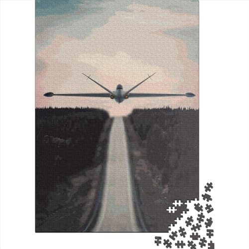 Ein Jet Puzzle Anpassbare Bilder Puzzle aus 100% recyceltem Karton für Jungen oder Mädchen 70 x 50 cm/1000 Teile von XJmoney
