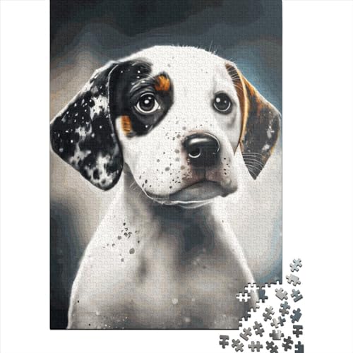 Hundepuzzle 100% recycelter Karton Puzzle aus 100% recyceltem Karton für Erwachsene und Kinder Geschenke zum Kindertag 38 x 26 cm / 1000 Stück von XJmoney