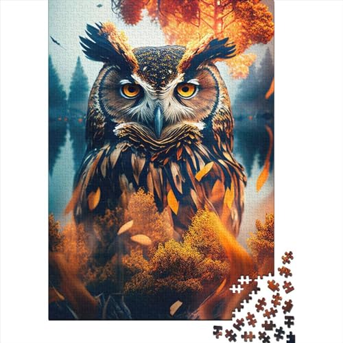 Paradisal Friendly Materials Puzzle aus 100% recyceltem Karton für Kinder und Erwachsene ab 12 Jahren, Geburtstagsgeschenk 38 x 26 cm / 1000 Teile von XJmoney