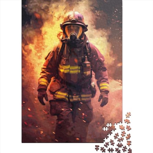 Puzzle Flamme Feuerwehr, buntes Puzzle, 100 % recycelter Karton für Frauen Männer Weihnachtsgeschenke 38 x 26 cm/1000 Stück Puzzle Flamme Feuerwehr, buntes Puzzle, 100 % recycelter Karton für Frauen Männer Weihnachtsgeschenke 38 x 26 cm/1000 Stück von XJmoney