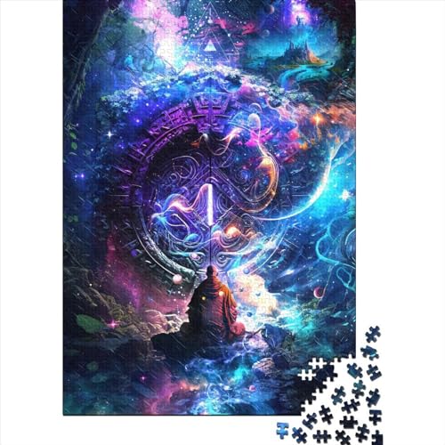 Puzzle Somewhere To Dream Rechteck Karton 100% Recycelter Karton für Jungen und Mädchen Halloween Geschenke 70x50cm / 1000 Teile von XJmoney