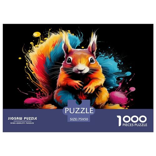 Puzzles 1000 Teile für Erwachsene, Künstlerpuzzle für Erwachsene, Holzbrettpuzzles, Familiendekoration, 1000 Teile (75 x 50 cm) von XJmoney