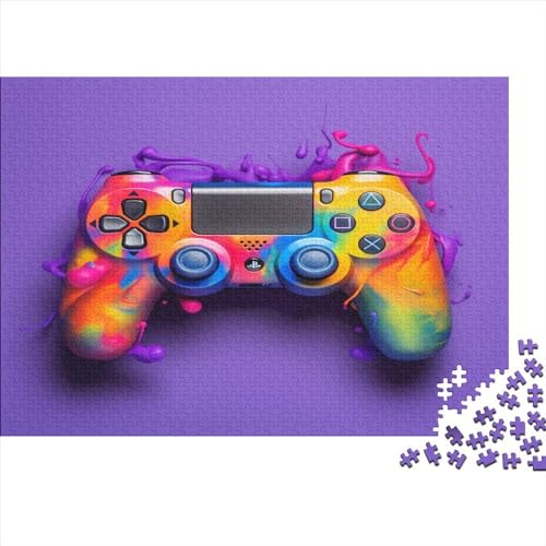 Puzzles 1000 Teile für Erwachsene Bunte Joysticks Puzzles 1000 Teile für Erwachsene 1000 Teile (75 x 50 cm) von XJmoney