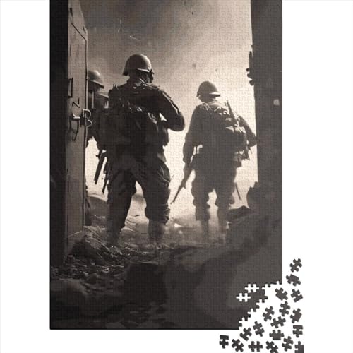 Schlachtpuzzle Freundliche Materialien Puzzle aus 100% recyceltem Karton für Kinder Erwachsene Ostergeschenke 70x50cm/1000 Stück von XJmoney