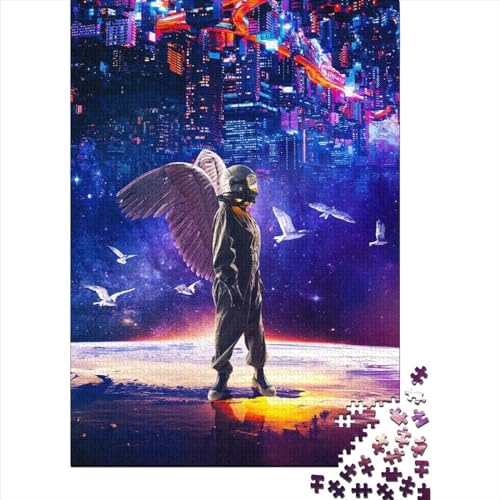 The Flying One Puzzle für Erwachsene, Lernspiele, 300 Teile (40 x 28 cm) von XJmoney