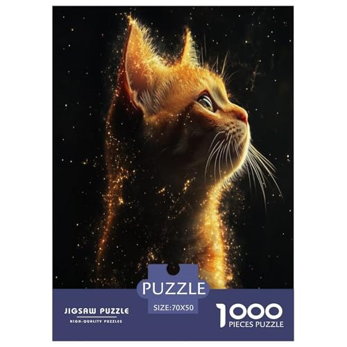 Coole Katzen Puzzles 1000 Teile Pet Tieres Für Erwachsene Geburtstag Family Challenging Games Lernspiel Moderne Wohnkultur Stress Relief 70x50cm/1000pcs Coole Katzen Puzzles 1000 Teile Pet Tieres Für Erwachsene Geburtstag Family Challenging Games Lernspiel Moderne Wohnkultur Stress Relief 70x50cm/1000pcs von XKASKDFKE