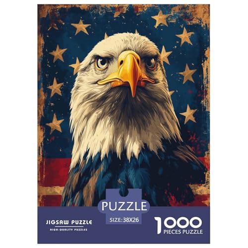 Cooler Adler Erwachsene Puzzles 1000 Teile Tiere Geschicklichkeitsspiel Für Die Ganze Familie Lernspiel Wohnkultur Geburtstag Stress Relief 38x26cm/1000pcs Cooler Adler Erwachsene Puzzles 1000 Teile Tiere Geschicklichkeitsspiel Für Die Ganze Familie Lernspiel Wohnkultur Geburtstag Stress Relief 38x26cm/1000pcs von XKASKDFKE