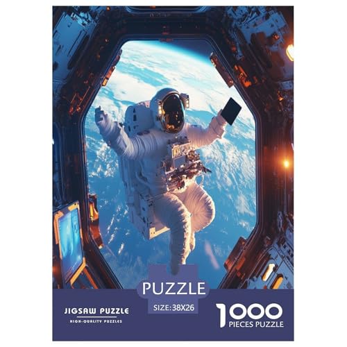 Cooler Astronaut 1000 Teile Raumanzüge Erwachsene Puzzles Family Challenging Games Wohnkultur Lernspiel Geburtstag Entspannung Und Intelligenz 38x26cm/1000pcs Cooler Astronaut 1000 Teile Raumanzüge Erwachsene Puzzles Family Challenging Games Wohnkultur Lernspiel Geburtstag Entspannung Und Intelligenz 38x26cm/1000pcs von XKASKDFKE