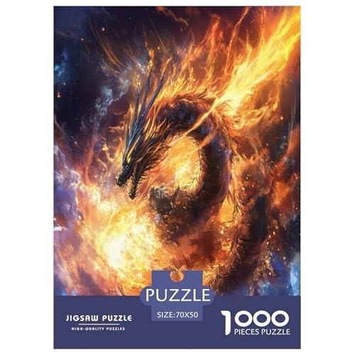 Cooler Drache 1000 Teile Tiere Erwachsene Puzzle Educational Game Geburtstag Family Challenging Games Wohnkultur Entspannung Und Intelligenz 70x50cm/1000pcs Cooler Drache 1000 Teile Tiere Erwachsene Puzzle Educational Game Geburtstag Family Challenging Games Wohnkultur Entspannung Und Intelligenz 70x50cm/1000pcs von XKASKDFKE