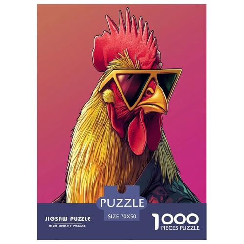 Cooler Hahn 1000 Teile Tieres Erwachsene Puzzles Family Challenging Games Wohnkultur Lernspiel Geburtstag Entspannung Und Intelligenz 70x50cm/1000pcs Cooler Hahn 1000 Teile Tieres Erwachsene Puzzles Family Challenging Games Wohnkultur Lernspiel Geburtstag Entspannung Und Intelligenz 70x50cm/1000pcs von XKASKDFKE