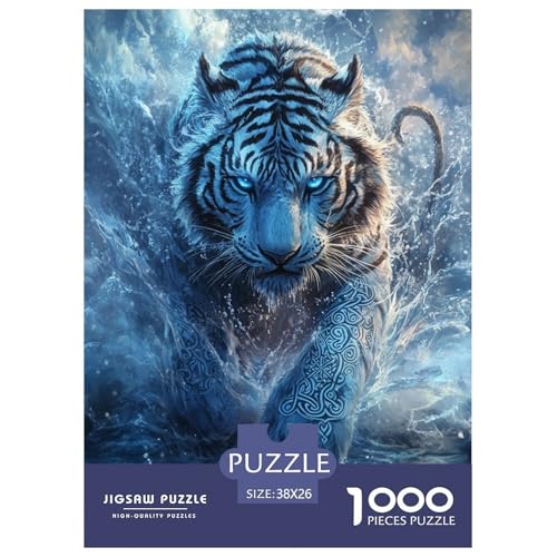 Cooler Tiger Für Erwachsene 1000 Teile Tiere Puzzles Family Challenging Games Educational Game Moderne Wohnkultur Geburtstag Stress Relief 38x26cm/1000pcs Cooler Tiger Für Erwachsene 1000 Teile Tiere Puzzles Family Challenging Games Educational Game Moderne Wohnkultur Geburtstag Stress Relief 38x26cm/1000pcs von XKASKDFKE