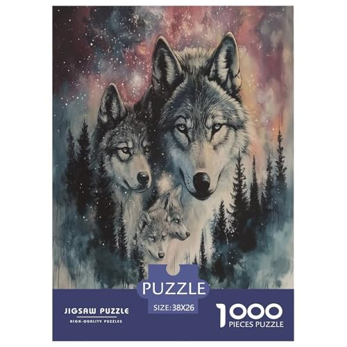 Cooler Wolf 1000 Teile Tiere Erwachsene Puzzles Family Challenging Games Wohnkultur Lernspiel Geburtstag Entspannung Und Intelligenz 38x26cm/1000pcs Cooler Wolf 1000 Teile Tiere Erwachsene Puzzles Family Challenging Games Wohnkultur Lernspiel Geburtstag Entspannung Und Intelligenz 38x26cm/1000pcs von XKASKDFKE