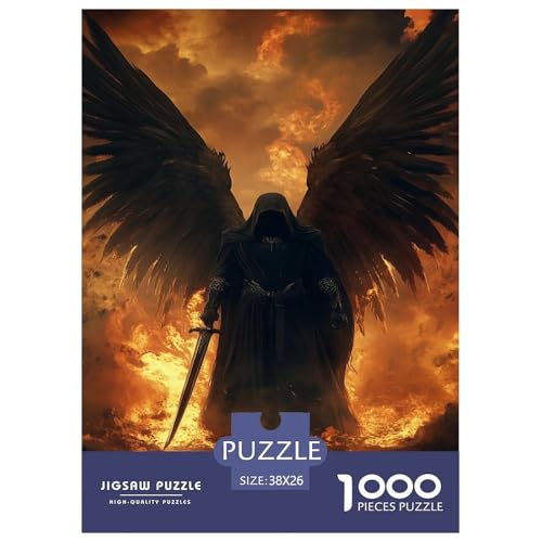 Dämonenkrieger Für Erwachsene 1000 Teile Coole Schwertkämpfer Puzzle Home Decor Lernspiel Family Challenging Games Geburtstag Stress Relief Toy 38x26cm/1000pcs Dämonenkrieger Für Erwachsene 1000 Teile Coole Schwertkämpfer Puzzle Home Decor Lernspiel Family Challenging Games Geburtstag Stress Relief Toy 38x26cm/1000pcs von XKASKDFKE