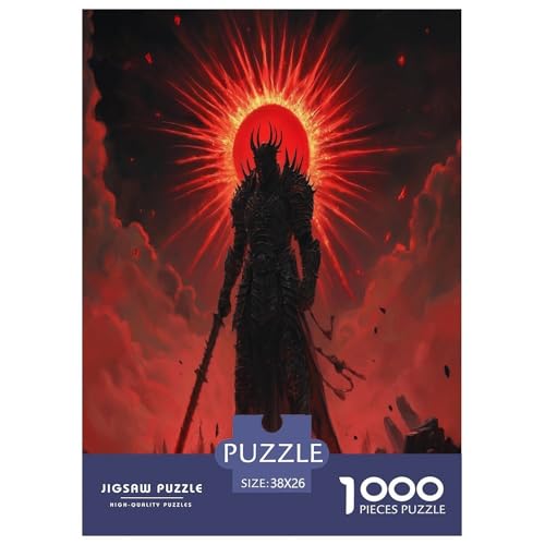 Dämonenkrieger Für Erwachsene 1000 Teile Coole Schwertkämpfer Puzzle Home Decor Lernspiel Family Challenging Games Geburtstag Stress Relief Toy 38x26cm/1000pcs Dämonenkrieger Für Erwachsene 1000 Teile Coole Schwertkämpfer Puzzle Home Decor Lernspiel Family Challenging Games Geburtstag Stress Relief Toy 38x26cm/1000pcs von XKASKDFKE
