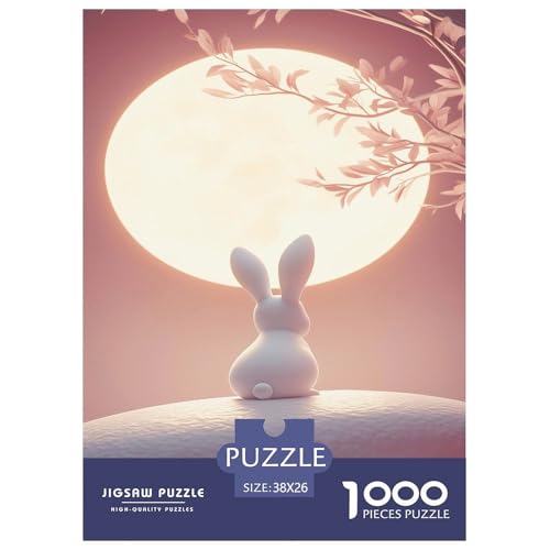 Einfacher Hase Erwachsene 1000 Teile Pet Tieres Puzzles Educational Game Home Decor Geburtstag Family Challenging Games Stress Relief Toy 38x26cm/1000pcs Einfacher Hase Erwachsene 1000 Teile Pet Tieres Puzzles Educational Game Home Decor Geburtstag Family Challenging Games Stress Relief Toy 38x26cm/1000pcs von XKASKDFKE