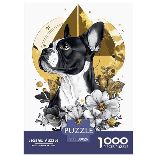 Französische Bulldogge 1000 Teile Tieres Puzzle Für Erwachsene Wohnkultur Lernspiel Geburtstag Family Challenging Games Stress Relief 38x26cm/1000pcs Französische Bulldogge 1000 Teile Tieres Puzzle Für Erwachsene Wohnkultur Lernspiel Geburtstag Family Challenging Games Stress Relief 38x26cm/1000pcs von XKASKDFKE
