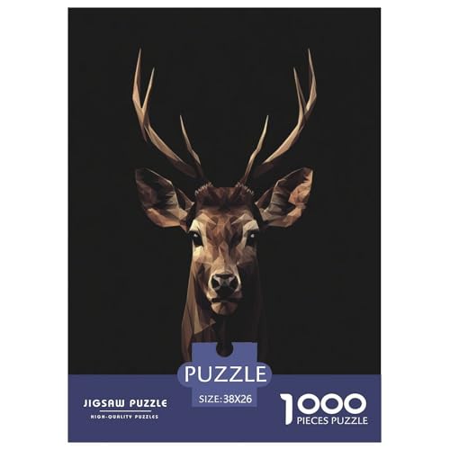 Geheimnisvolles REH Puzzles 1000 Teile Tiere Für Erwachsene Family Challenging Games Geburtstag Home Decor Educational Game Stress Relief 38x26cm/1000pcs Geheimnisvolles REH Puzzles 1000 Teile Tiere Für Erwachsene Family Challenging Games Geburtstag Home Decor Educational Game Stress Relief 38x26cm/1000pcs von XKASKDFKE