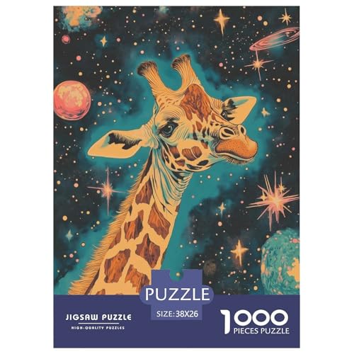 Kreative Giraffe Erwachsene 1000 Teile Tiere Puzzles Lernspiel Wohnkultur Geburtstag Family Challenging Games Entspannung Und Intelligenz 38x26cm/1000pcs Kreative Giraffe Erwachsene 1000 Teile Tiere Puzzles Lernspiel Wohnkultur Geburtstag Family Challenging Games Entspannung Und Intelligenz 38x26cm/1000pcs von XKASKDFKE
