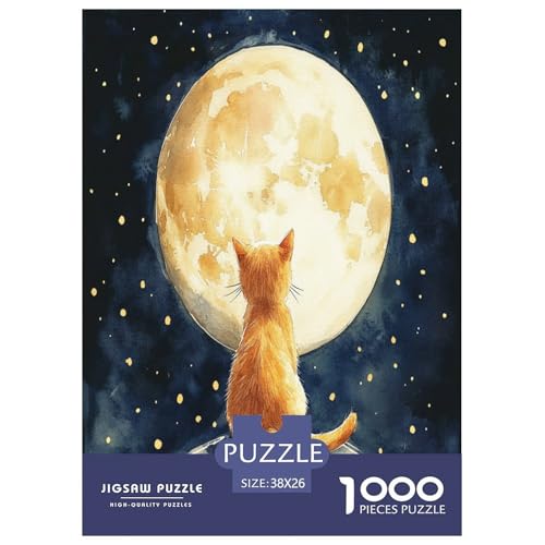 Kreative Katze Puzzle 1000 Teile Pet Tieres Erwachsene Geschicklichkeitsspiel Für Die Ganze Familie Wohnkultur Lernspiel Geburtstag Stress Relief 38x26cm/1000pcs Kreative Katze Puzzle 1000 Teile Pet Tieres Erwachsene Geschicklichkeitsspiel Für Die Ganze Familie Wohnkultur Lernspiel Geburtstag Stress Relief 38x26cm/1000pcs von XKASKDFKE