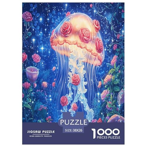 Kreative Qualle 1000 Teile Marine Tieres Puzzle Für Erwachsene Geburtstag Lernspiel Family Challenging Games Wohnkultur Stress Relief 38x26cm/1000pcs Kreative Qualle 1000 Teile Marine Tieres Puzzle Für Erwachsene Geburtstag Lernspiel Family Challenging Games Wohnkultur Stress Relief 38x26cm/1000pcs von XKASKDFKE