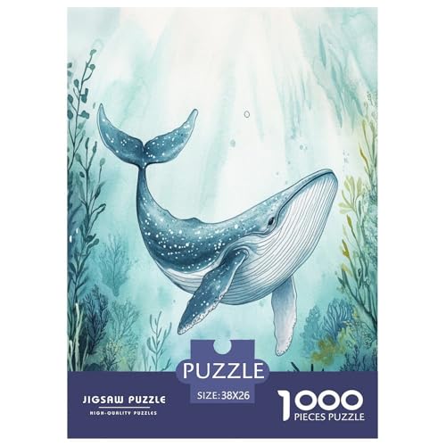 Kunstwal 1000 Teile Tiere Puzzle Für Erwachsene Geburtstag Lernspiel Family Challenging Games Wohnkultur Stress Relief 38x26cm/1000pcs von XKASKDFKE