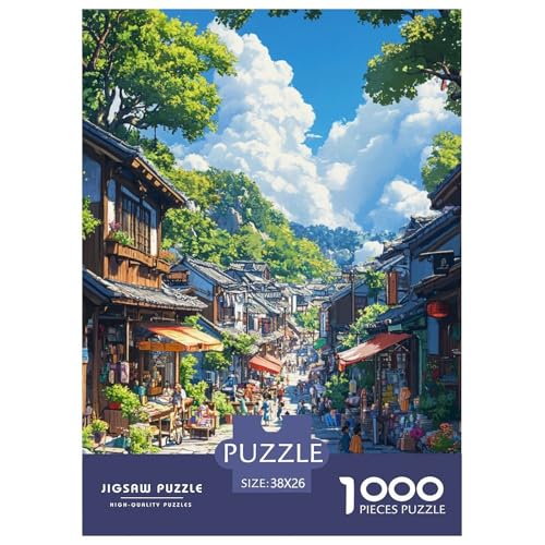Puzzle Anime-Landschaft Klassische Puzzles Lernspiel Herausforderung Spielzeug Schöne Landschaften Buntes Legespiel 1000-teilige Puzzles Herausforderndes Puzzle Für Erwachsene Kinder 38x26cm/1000pcs Puzzle Anime-Landschaft Klassische Puzzles Lernspiel Herausforderung Spielzeug Schöne Landschaften Buntes Legespiel 1000-teilige Puzzles Herausforderndes Puzzle Für Erwachsene Kinder 38x26cm/1000pcs von XKASKDFKE