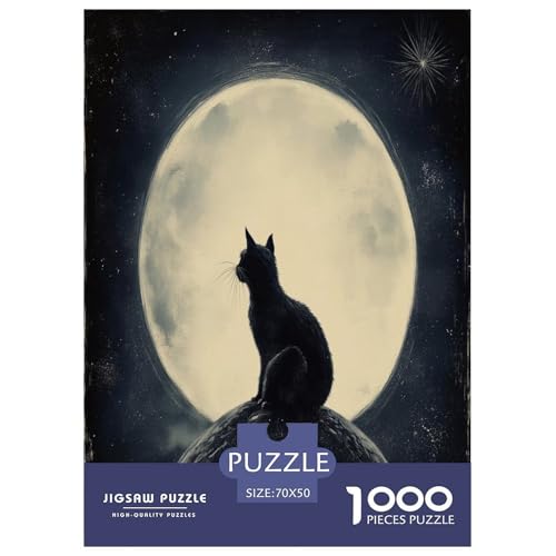 Puzzle Coole Katzen Klassische Puzzles Lernspiel Herausforderung Spielzeug Pet Tieres Puzzle-Geschenk 1000-teilige Puzzles Erwachsenen Puzzle Für Erwachsene Und Kinder 70x50cm/1000pcs Puzzle Coole Katzen Klassische Puzzles Lernspiel Herausforderung Spielzeug Pet Tieres Puzzle-Geschenk 1000-teilige Puzzles Erwachsenen Puzzle Für Erwachsene Und Kinder 70x50cm/1000pcs von XKASKDFKE