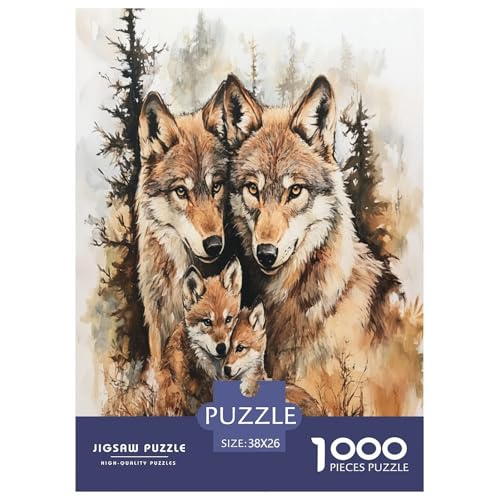 Puzzle Cooler Wolf Klassische Puzzles Lernspiel Herausforderung Spielzeug Tiere Puzzle-Geschenk 1000-teilige Puzzles Erwachsenen Puzzle Für Erwachsene Und Kinder 38x26cm/1000pcs Puzzle Cooler Wolf Klassische Puzzles Lernspiel Herausforderung Spielzeug Tiere Puzzle-Geschenk 1000-teilige Puzzles Erwachsenen Puzzle Für Erwachsene Und Kinder 38x26cm/1000pcs von XKASKDFKE