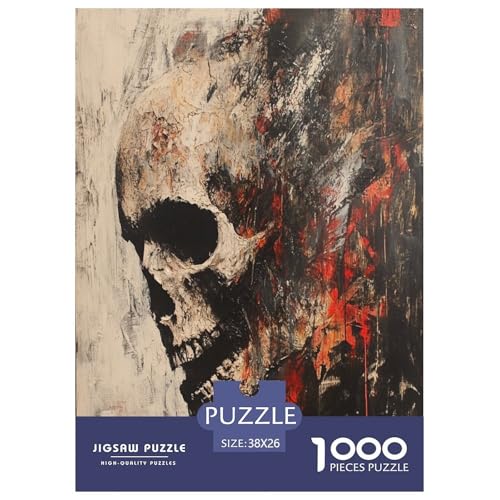 Puzzle Creative Skelette Geschicklichkeitsspiel Lernspiel Herausforderung Spielzeug Skelette 1000 Teile Herausforderndes Puzzle Für Erwachsene Und Kinder 38x26cm/1000pcs Puzzle Creative Skelette Geschicklichkeitsspiel Lernspiel Herausforderung Spielzeug Skelette 1000 Teile Herausforderndes Puzzle Für Erwachsene Und Kinder 38x26cm/1000pcs von XKASKDFKE