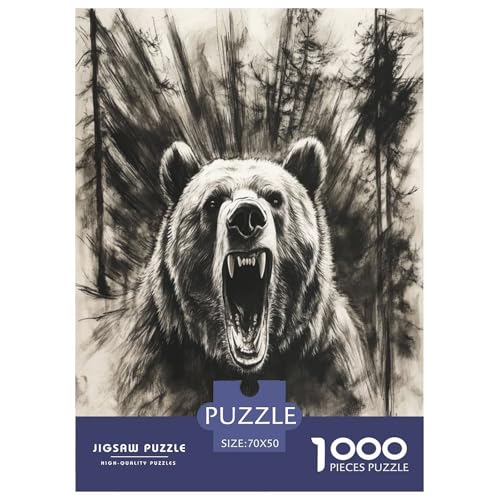 Puzzle Farbenfrohes Cooler Bär Geschicklichkeitsspiel Lernspiel Herausforderung Spielzeug Tiere Buntes Legespiel 1000 Teile Erwachsenen Puzzle Für Erwachsene 70x50cm/1000pcs Puzzle Farbenfrohes Cooler Bär Geschicklichkeitsspiel Lernspiel Herausforderung Spielzeug Tiere Buntes Legespiel 1000 Teile Erwachsenen Puzzle Für Erwachsene 70x50cm/1000pcs von XKASKDFKE
