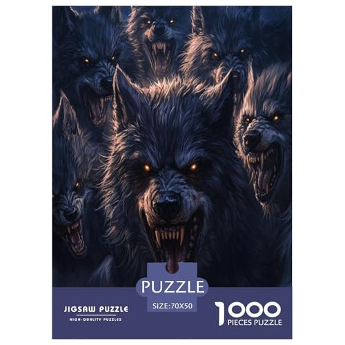 Puzzle Farbenfrohes Cooler Wolf Geschicklichkeitsspiel Lernspiel Herausforderung Spielzeug Tiere Buntes Legespiel 1000 Teile Erwachsenen Puzzle Für Erwachsene 70x50cm/1000pcs Puzzle Farbenfrohes Cooler Wolf Geschicklichkeitsspiel Lernspiel Herausforderung Spielzeug Tiere Buntes Legespiel 1000 Teile Erwachsenen Puzzle Für Erwachsene 70x50cm/1000pcs von XKASKDFKE