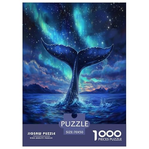 Puzzle Farbenfrohes Kunstwal Geschicklichkeitsspiel Lernspiel Herausforderung Spielzeug Tiere Buntes Legespiel 1000 Teile Erwachsenen Puzzle Für Erwachsene 70x50cm/1000pcs von XKASKDFKE