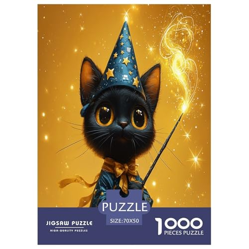 Puzzle Farbenfrohes Magische Katze Geschicklichkeitsspiel Lernspiel Herausforderung Spielzeug Tieres Buntes Legespiel 1000 Teile Erwachsenen Puzzle Für Erwachsene 70x50cm/1000pcs Puzzle Farbenfrohes Magische Katze Geschicklichkeitsspiel Lernspiel Herausforderung Spielzeug Tieres Buntes Legespiel 1000 Teile Erwachsenen Puzzle Für Erwachsene 70x50cm/1000pcs von XKASKDFKE