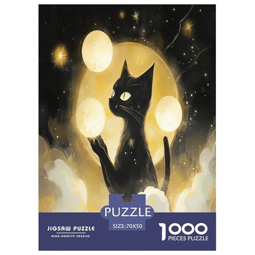 Puzzle Kreative Katze Geschicklichkeitsspiel Lernspiel Herausforderung Spielzeug Pet Tieres 1000 Teile Herausforderndes Puzzle Für Erwachsene Und Kinder 70x50cm/1000pcs Puzzle Kreative Katze Geschicklichkeitsspiel Lernspiel Herausforderung Spielzeug Pet Tieres 1000 Teile Herausforderndes Puzzle Für Erwachsene Und Kinder 70x50cm/1000pcs von XKASKDFKE