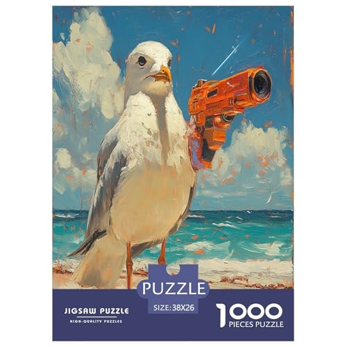 Puzzle Kreative Möwe Klassische Puzzles Lernspiel Herausforderung Spielzeug Kunstvögel Puzzle-Geschenk 1000-teilige Puzzles Erwachsenen Puzzle Für Erwachsene Und Kinder 38x26cm/1000pcs Puzzle Kreative Möwe Klassische Puzzles Lernspiel Herausforderung Spielzeug Kunstvögel Puzzle-Geschenk 1000-teilige Puzzles Erwachsenen Puzzle Für Erwachsene Und Kinder 38x26cm/1000pcs von XKASKDFKE