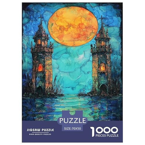 Puzzle Kunstmond Klassische Puzzles Lernspiel Herausforderung Spielzeug Schöner Mond Puzzle-Geschenk 1000-teilige Puzzles Erwachsenen Puzzle Für Erwachsene Und Kinder 70x50cm/1000pcs Puzzle Kunstmond Klassische Puzzles Lernspiel Herausforderung Spielzeug Schöner Mond Puzzle-Geschenk 1000-teilige Puzzles Erwachsenen Puzzle Für Erwachsene Und Kinder 70x50cm/1000pcs von XKASKDFKE