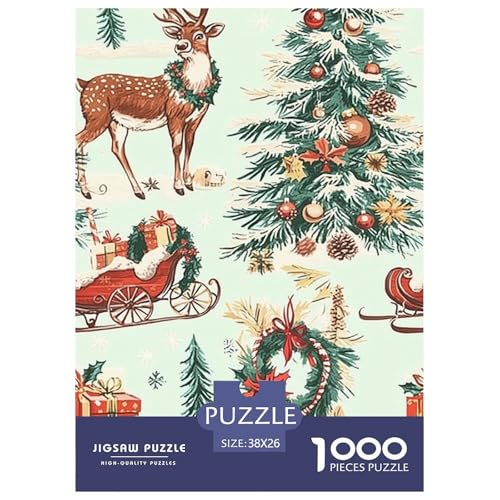 Puzzle Rentier Geschicklichkeitsspiel Lernspiel Herausforderung Spielzeug Tiere 1000 Teile Herausforderndes Puzzle Für Erwachsene Und Kinder 38x26cm/1000pcs Puzzle Rentier Geschicklichkeitsspiel Lernspiel Herausforderung Spielzeug Tiere 1000 Teile Herausforderndes Puzzle Für Erwachsene Und Kinder 38x26cm/1000pcs von XKASKDFKE