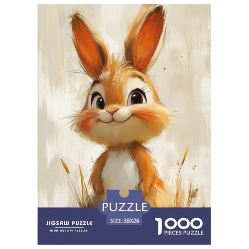 Puzzle Süßer Hase Klassische Puzzles Lernspiel Herausforderung Spielzeug Tiere Buntes Legespiel 1000-teilige Puzzles Herausforderndes Puzzle Für Erwachsene Kinder 38x26cm/1000pcs Puzzle Süßer Hase Klassische Puzzles Lernspiel Herausforderung Spielzeug Tiere Buntes Legespiel 1000-teilige Puzzles Herausforderndes Puzzle Für Erwachsene Kinder 38x26cm/1000pcs von XKASKDFKE