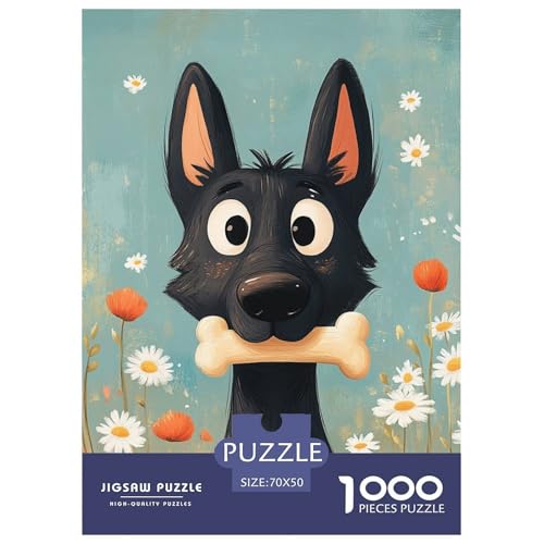 Puzzle Süßer Hund Puzzle Farbenfrohes Legespiel Erwachsene Puzzles Tiere Clevere Rätsel 1000 Teile Geburtstagsgeschenk Für Erwachsene Für Erwachsene Kinder 70x50cm/1000pcs Puzzle Süßer Hund Puzzle Farbenfrohes Legespiel Erwachsene Puzzles Tiere Clevere Rätsel 1000 Teile Geburtstagsgeschenk Für Erwachsene Für Erwachsene Kinder 70x50cm/1000pcs von XKASKDFKE