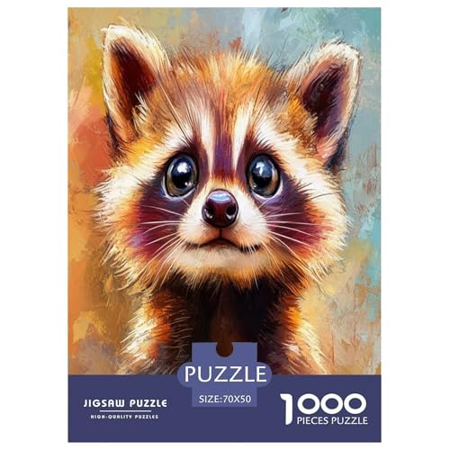 Puzzle Süßer Panda Klassische Puzzles Lernspiel Herausforderung Spielzeug Tiere Buntes Legespiel 1000-teilige Puzzles Herausforderndes Puzzle Für Erwachsene Kinder 70x50cm/1000pcs von XKASKDFKE