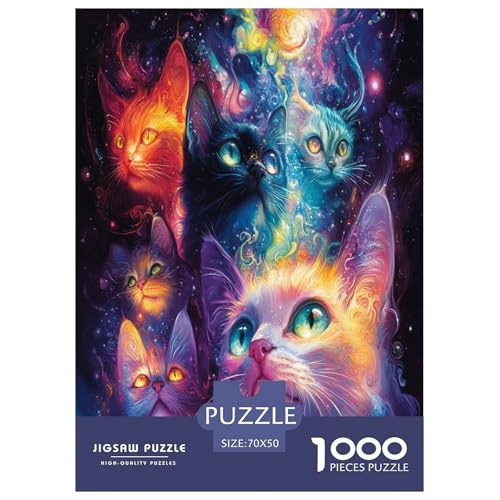 Puzzles Coole Katzen Klassische Puzzles Erwachsene Puzzles Pet Tieres Puzzle-Geschenk Puzzle 1000 Teile Geburtstagsgeschenk Für Erwachsene Für Erwachsene Und Kinder 70x50cm/1000pcs Puzzles Coole Katzen Klassische Puzzles Erwachsene Puzzles Pet Tieres Puzzle-Geschenk Puzzle 1000 Teile Geburtstagsgeschenk Für Erwachsene Für Erwachsene Und Kinder 70x50cm/1000pcs von XKASKDFKE