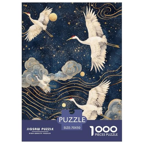 Puzzles Kranich Geschicklichkeitsspiel Home Dekoration Puzzle Tiere 1000 Teile Erwachsenen Puzzle Für Erwachsene Und Kinder 70x50cm/1000pcs Puzzles Kranich Geschicklichkeitsspiel Home Dekoration Puzzle Tiere 1000 Teile Erwachsenen Puzzle Für Erwachsene Und Kinder 70x50cm/1000pcs von XKASKDFKE