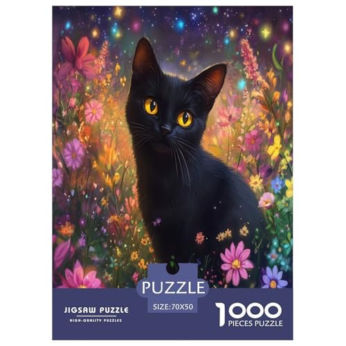 Schöne Katze Puzzle 1000 Teile Tiere Erwachsene Family Challenging Games Geburtstag Educational Game Moderne Wohnkultur Stress Relief 70x50cm/1000pcs Schöne Katze Puzzle 1000 Teile Tiere Erwachsene Family Challenging Games Geburtstag Educational Game Moderne Wohnkultur Stress Relief 70x50cm/1000pcs von XKASKDFKE